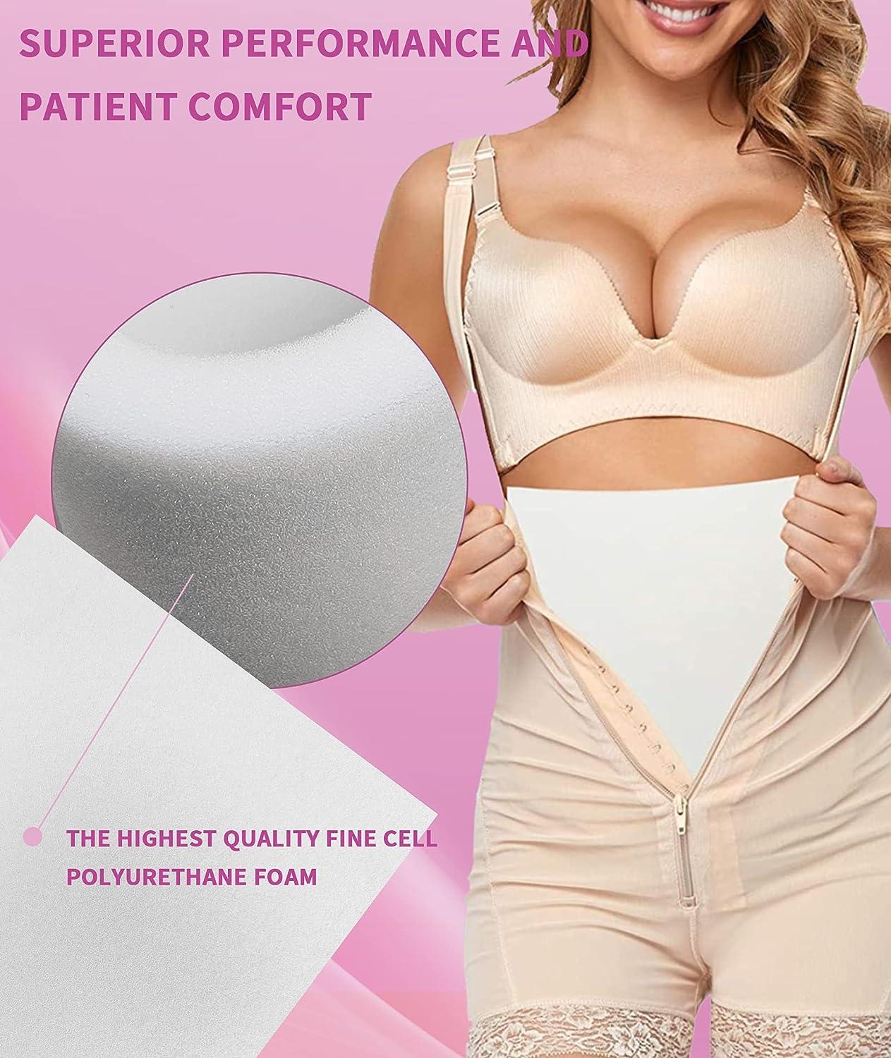 IMPRESA White Liposuction Foam Pads - 3 Pack - Aftercare for Liposuction,  Tummy Tuck Surgery, and C-Sections - Great to Use with Post Surgery