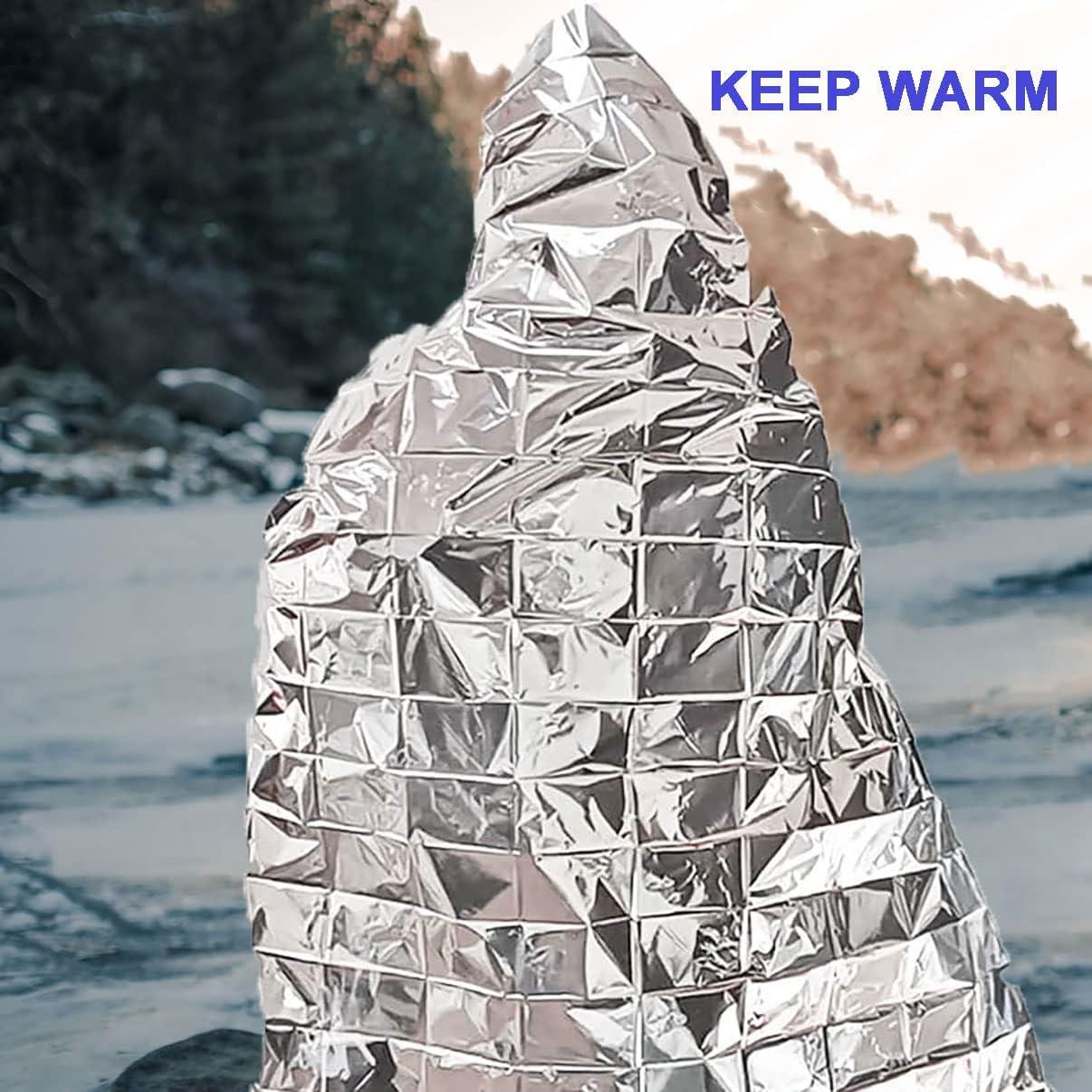  BESPORTBLE 12 Pcs Outdoor Insulation Blanket Space