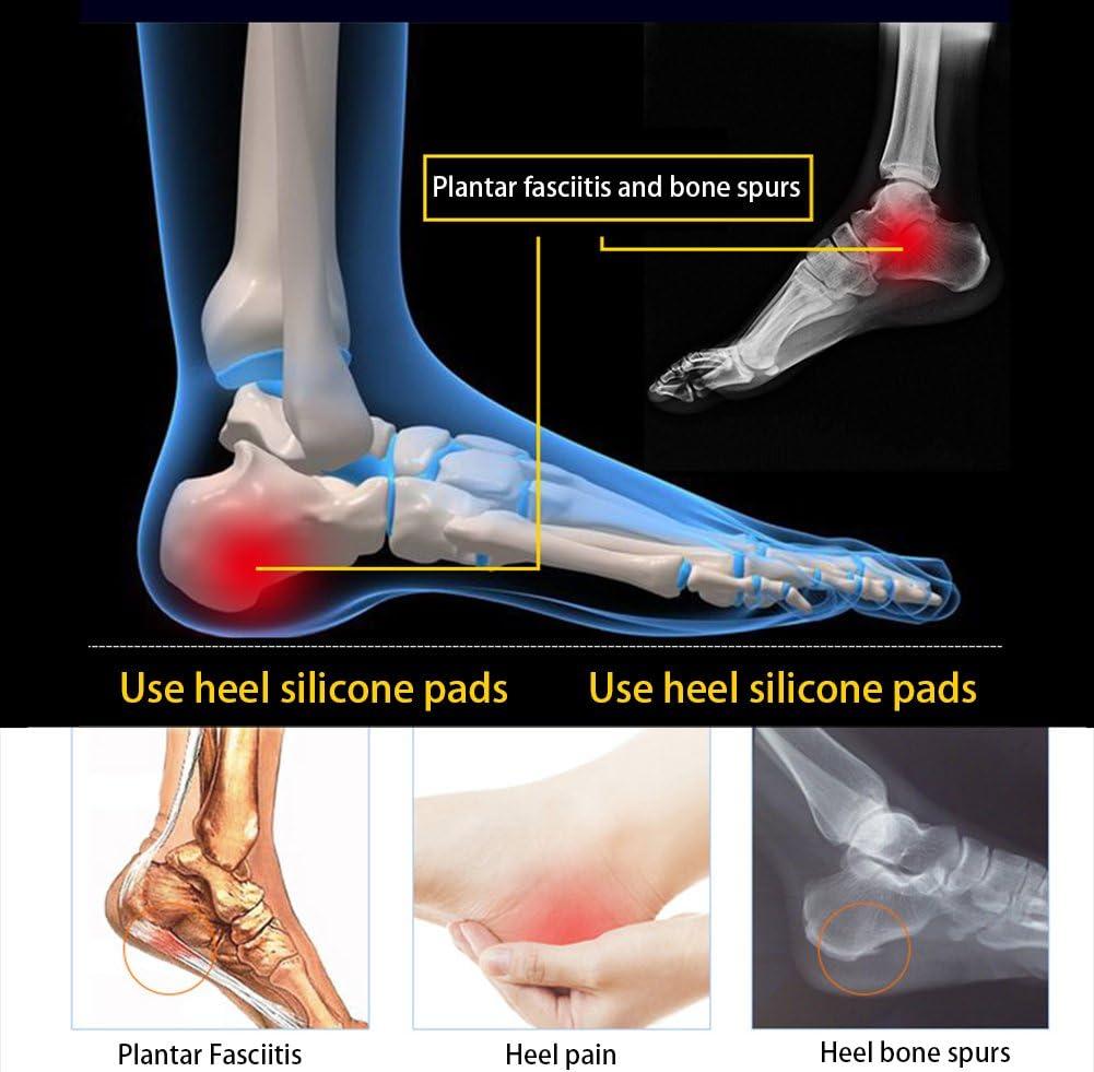 Gel Heel Protectors Breathable Silicone Heel Cushion Cups Heel Spur Relief  Foot Sleeve for Heel Pain | Lazada PH