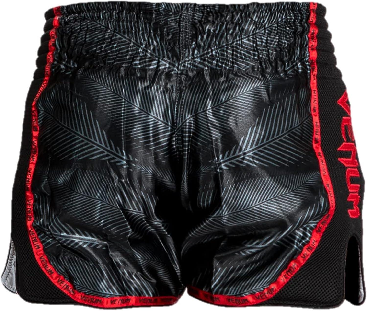 Venum Men's Phantom Muay Thai Shorts Black/Red Medium