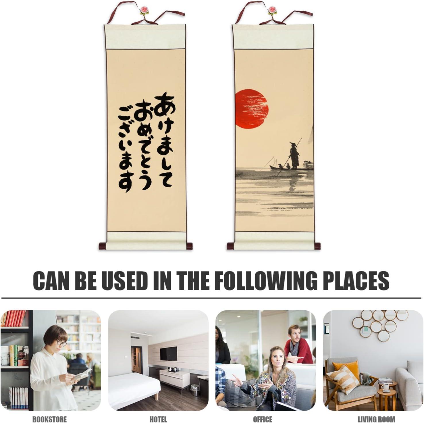 Blank Calligraphy Paper Multi-function Blank Scroll Chinese Painting Scroll  Unique Painting Paper