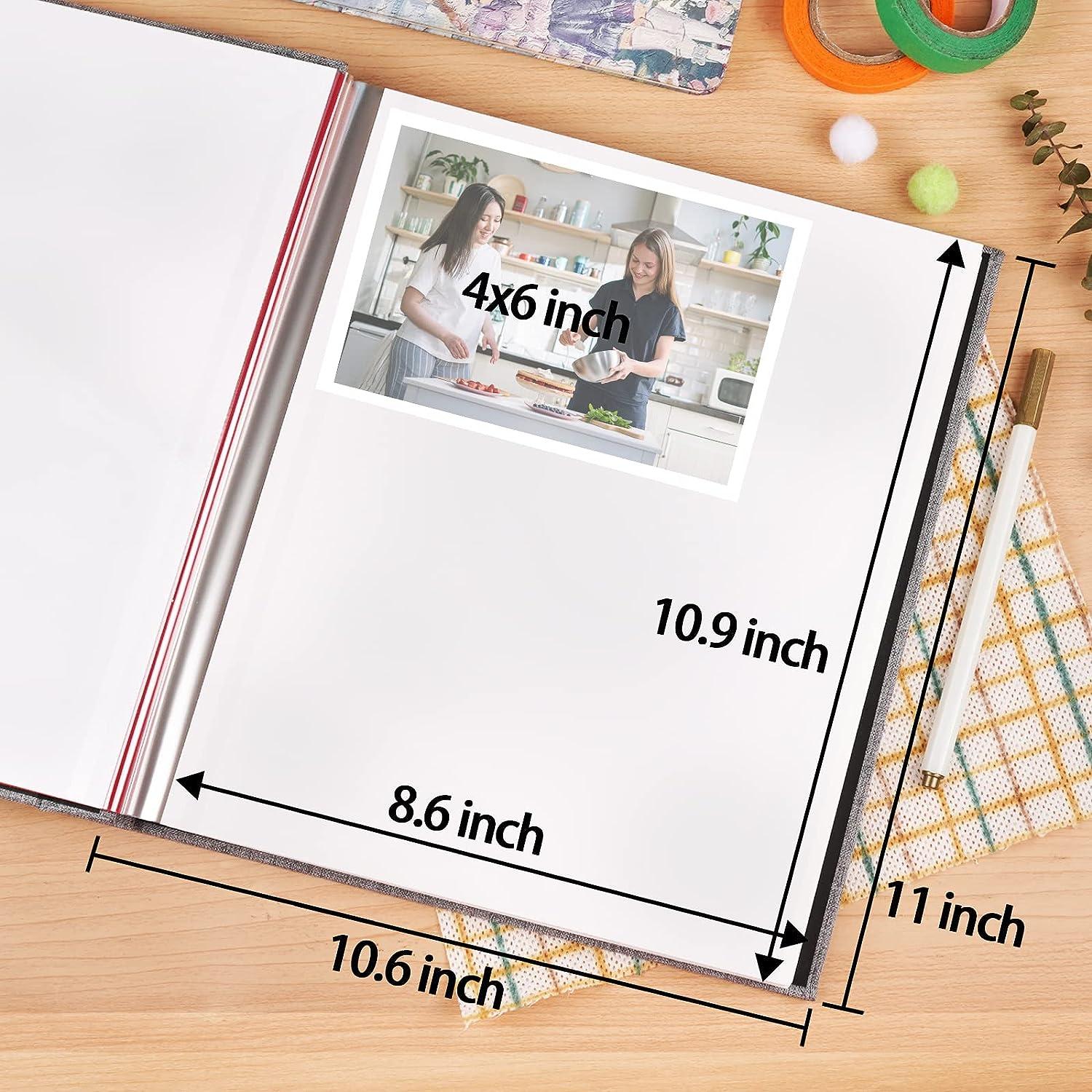 Photo Album Self Adhesive, 100 Pages 50 Sheets, Self Stick Sheet