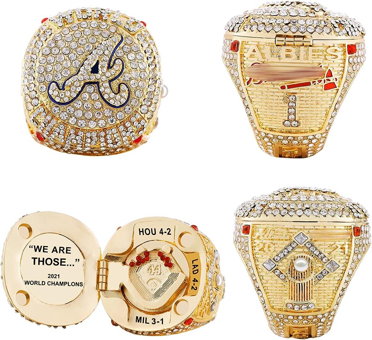 See the Atlanta Braves 2021 World Series Championship Ring