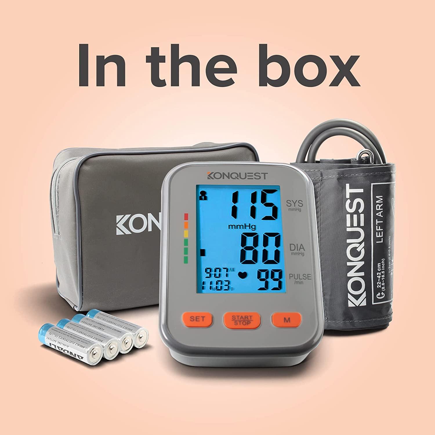 Konquest Digital Arm Blood Pressure Monitor KBP-2704A 869378000438