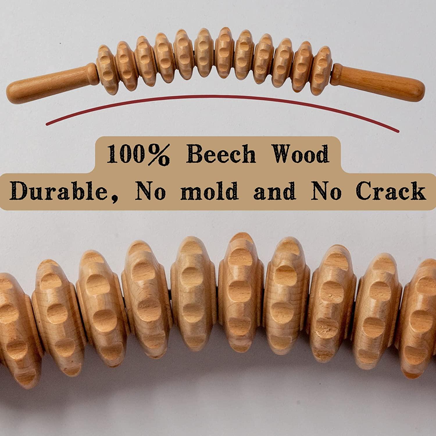 Wood Muscle Roller 