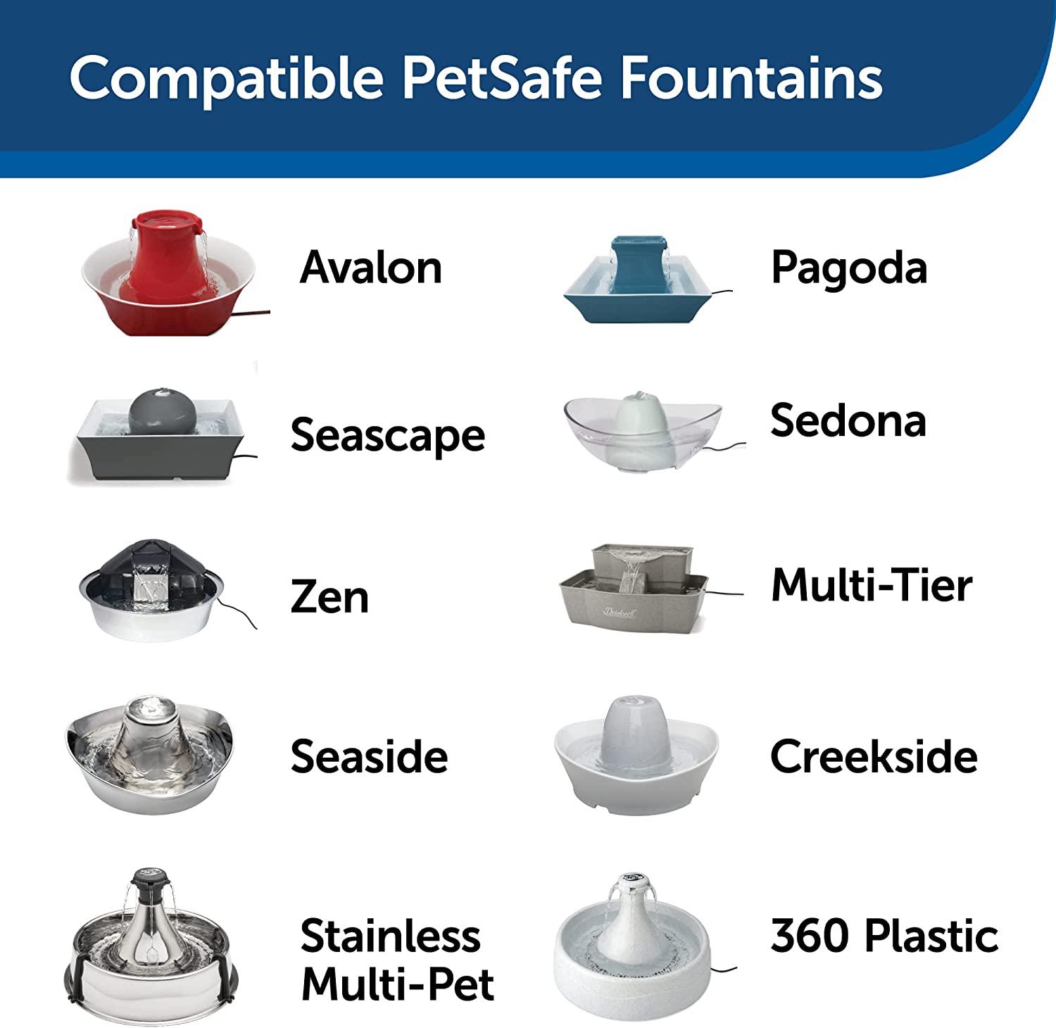 PetSafe Seaside Stainless Pet Fountain