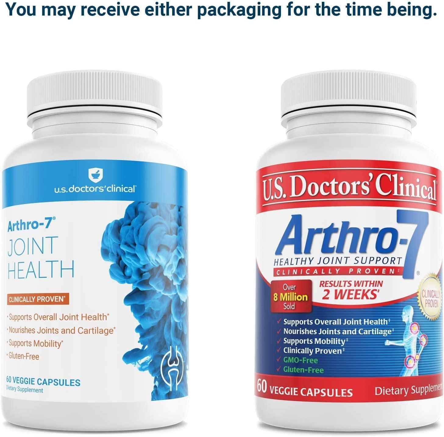 Us Doctors Clinical Arthro 7 Original Formula For Joint Health Mobility With Collagen Msm 