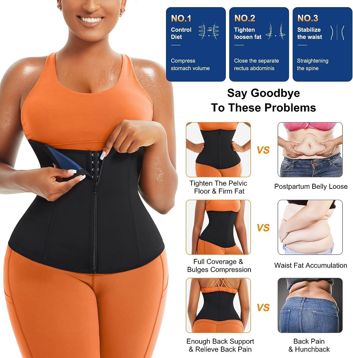 Waist Trainer Corset for Weight Loss Tummy Control Gym Workout