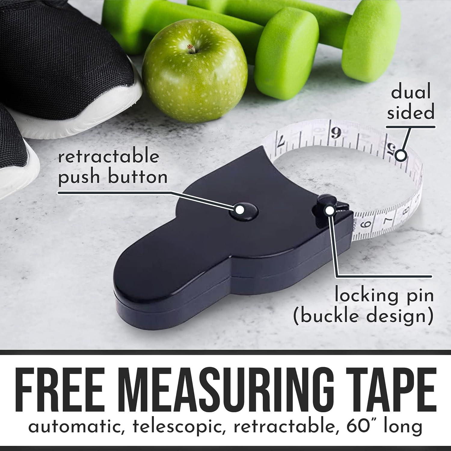 Your Fitness Journal With 60 Body Measurement Tape