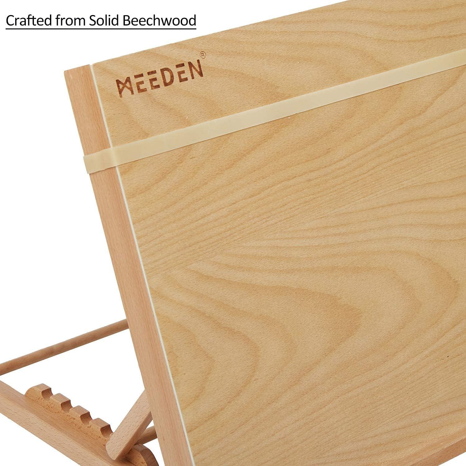 MEEDEN Tabletop Easel Sketch Box Made of Solid Beech Wood