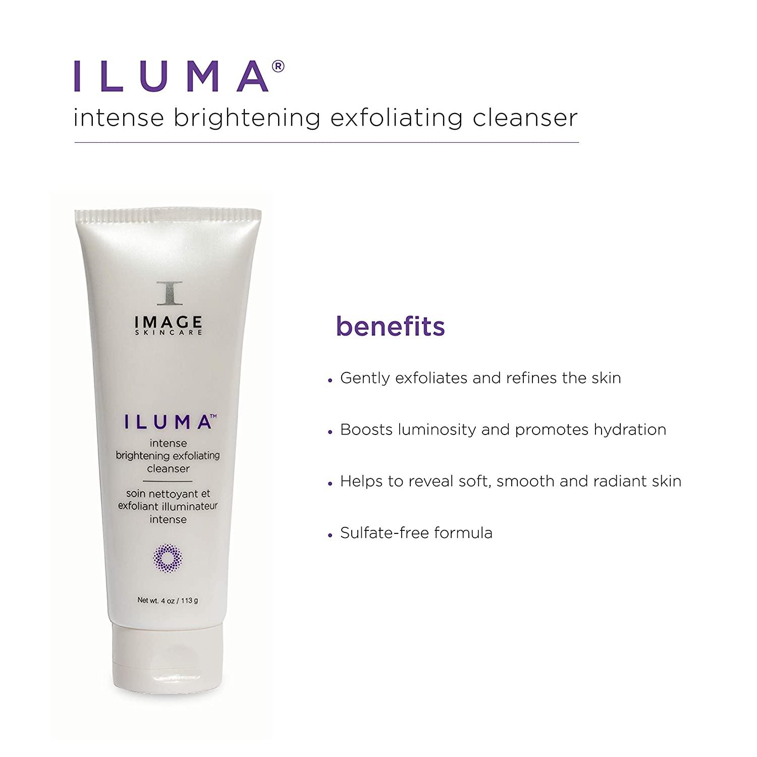 Image Skincare Iluma Intense Brightening Exfoliating Cleanser 4 oz, 4 oz.