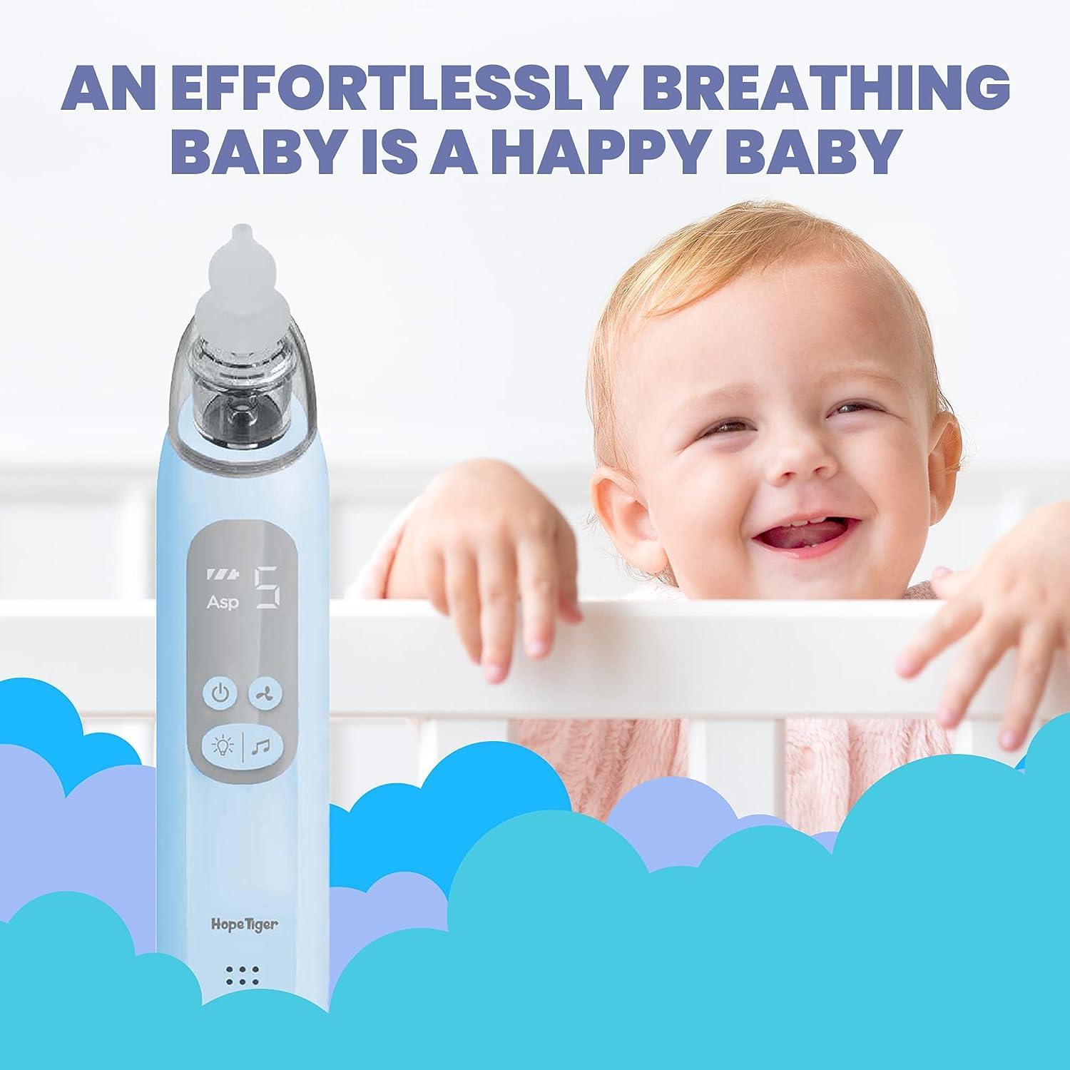 Baby Nasal Aspirator Ravifun Electric Nose Sucker for Newborns