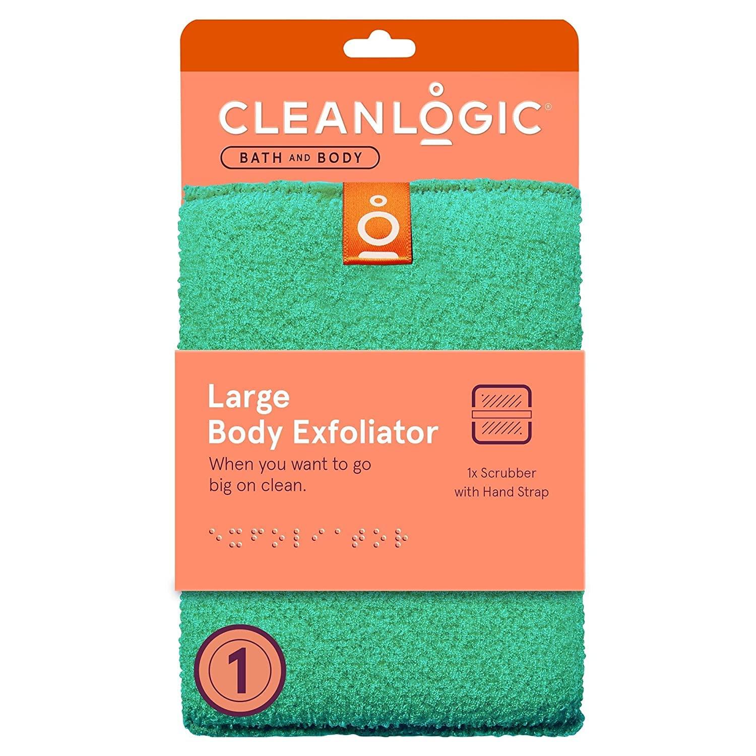 Clean Logic X-Large Exfoliating Body Scrubber Colors May Vary 1 ea (Pack of  3)