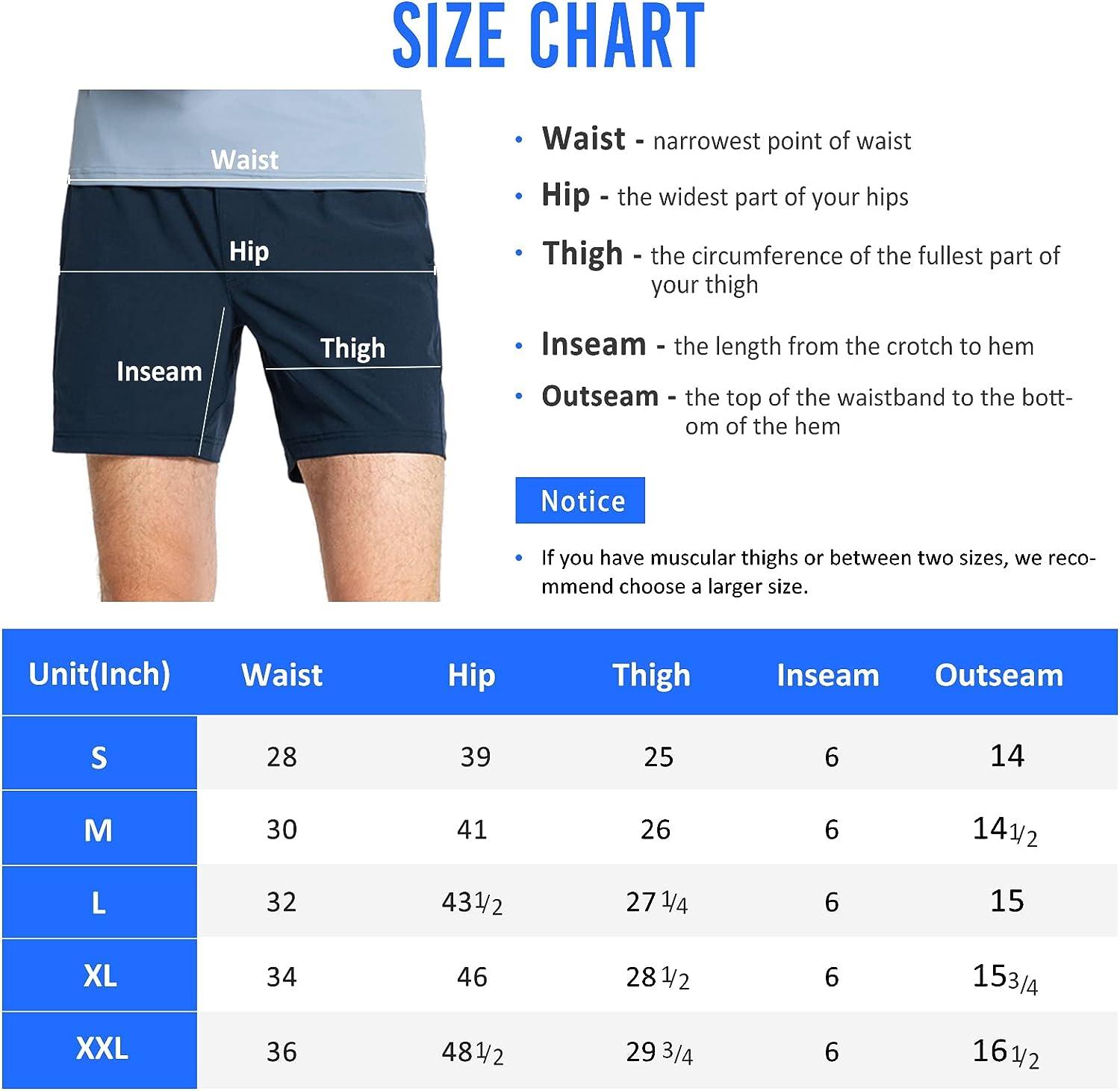 maamgic Mens Workout Shorts 2 in 1 Stretch 5 inch Inseam Gym
