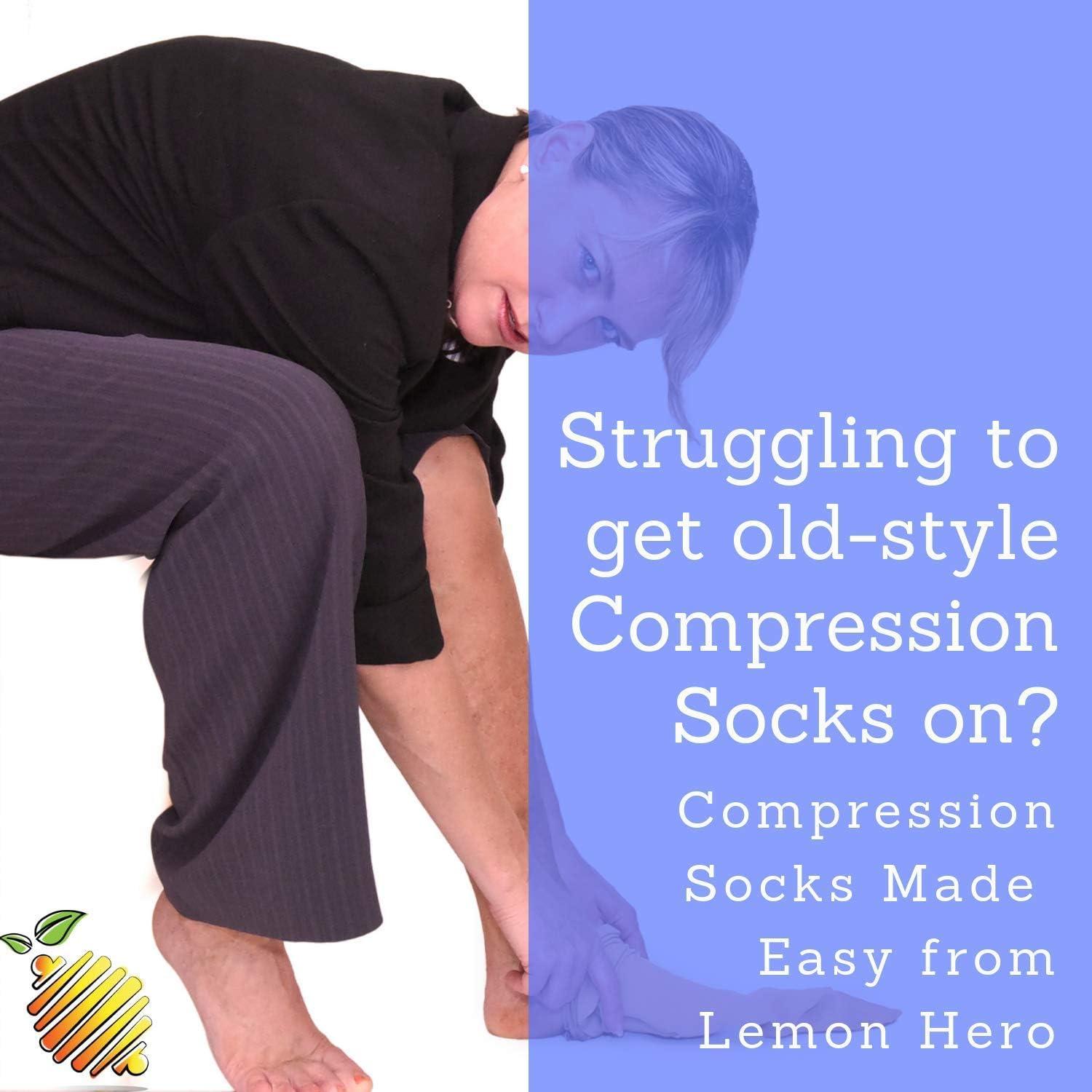  Medical Zippered Compression Socks - Open Toe 15-20
