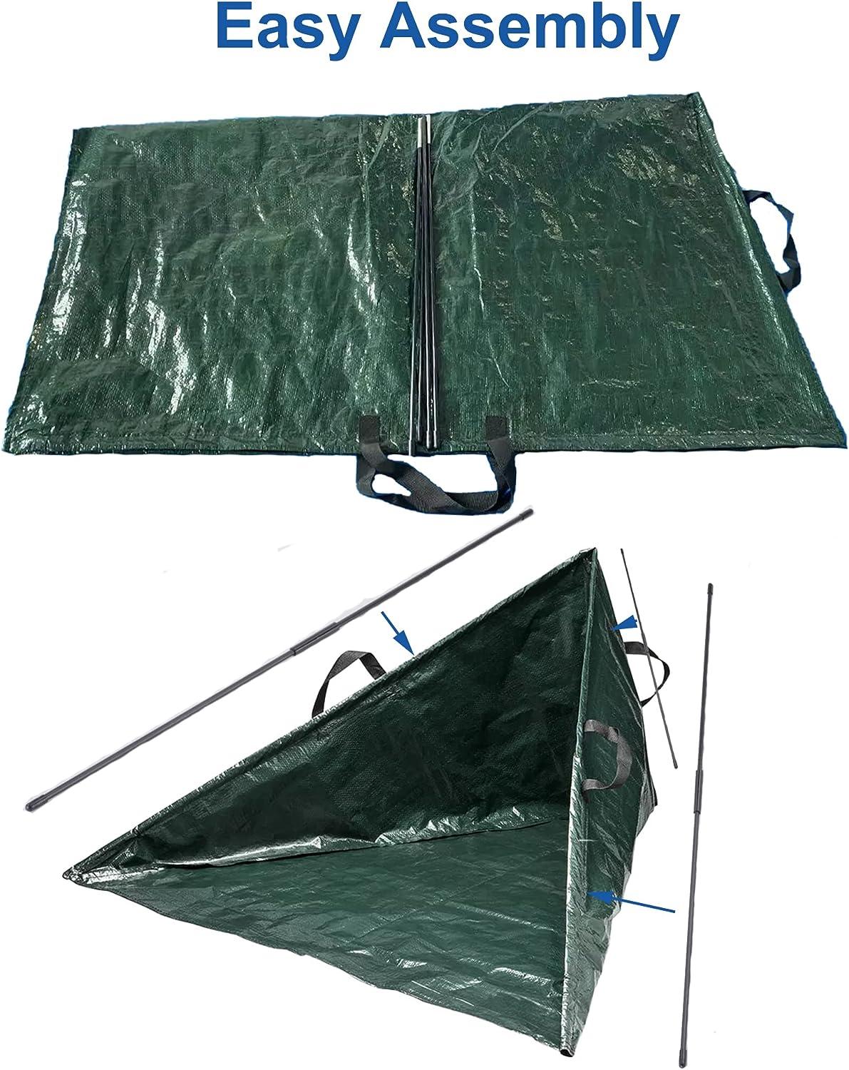 Leafer - The New Leaf Collection Tarp System - Fill Lawn and Leaf Bags in a  Single Step - Big Weekend