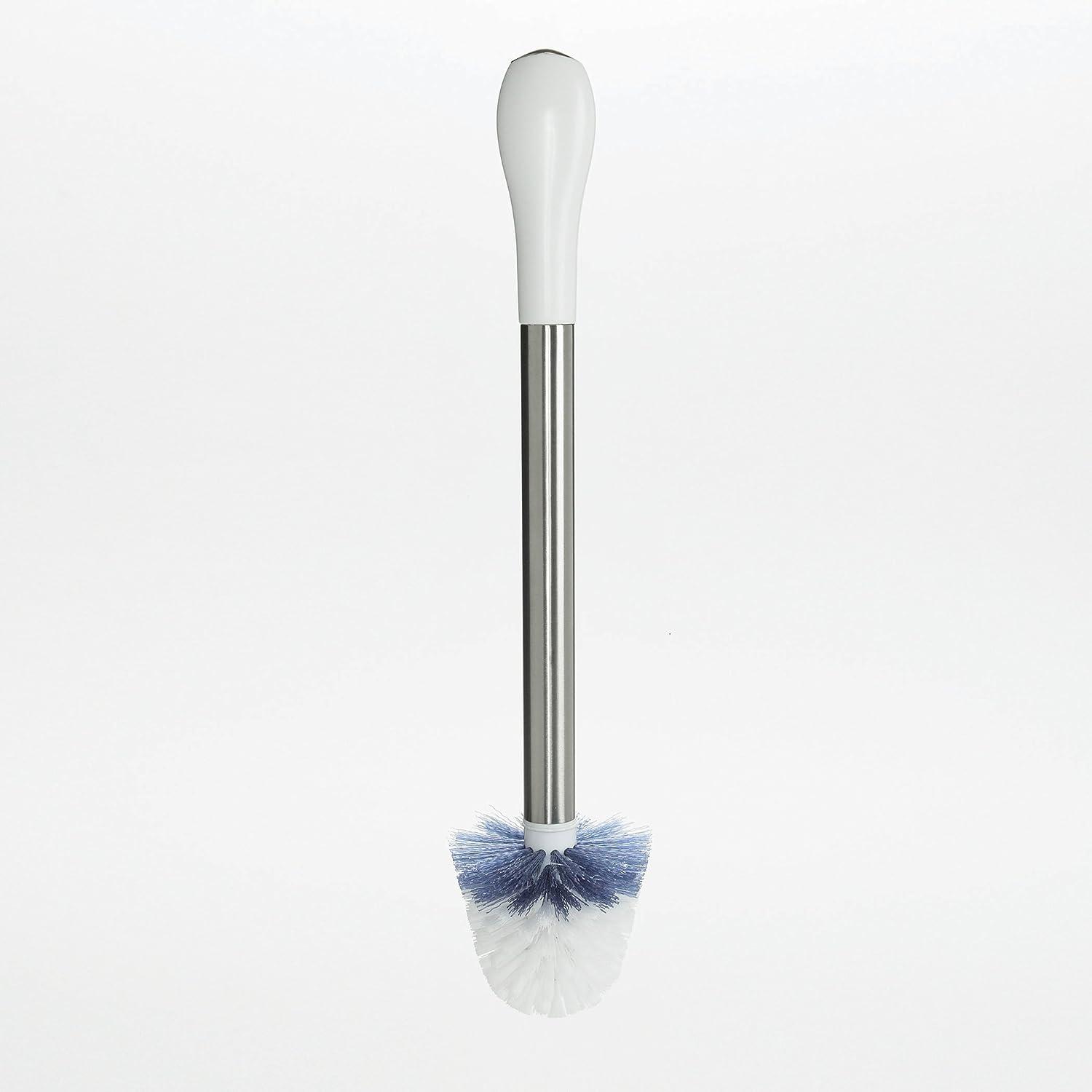 OXO Good Grips Stainless Steel Toilet Brush and Canister 19 Height x 5.25  Length x 5 Width