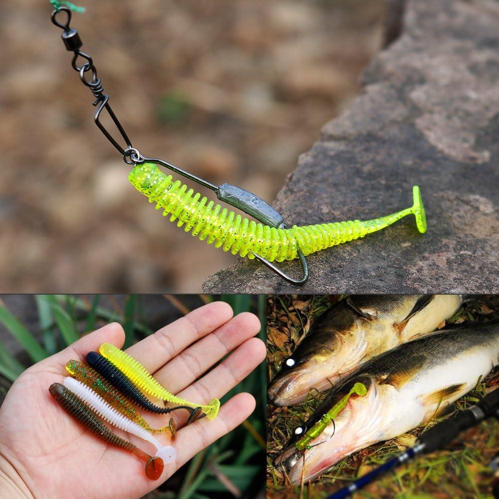 Fishing Lure Weights Hook Crank Fishing Bait Hooks with Weight