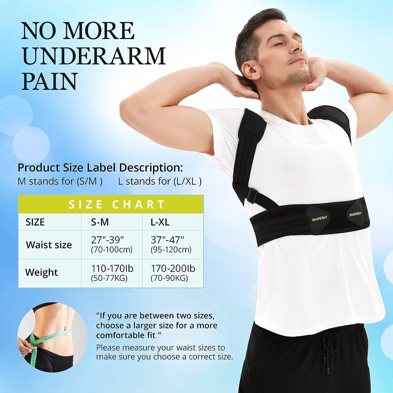 Lumbar Support Back Brace for Men and Women (Plus Size 50 - 70)