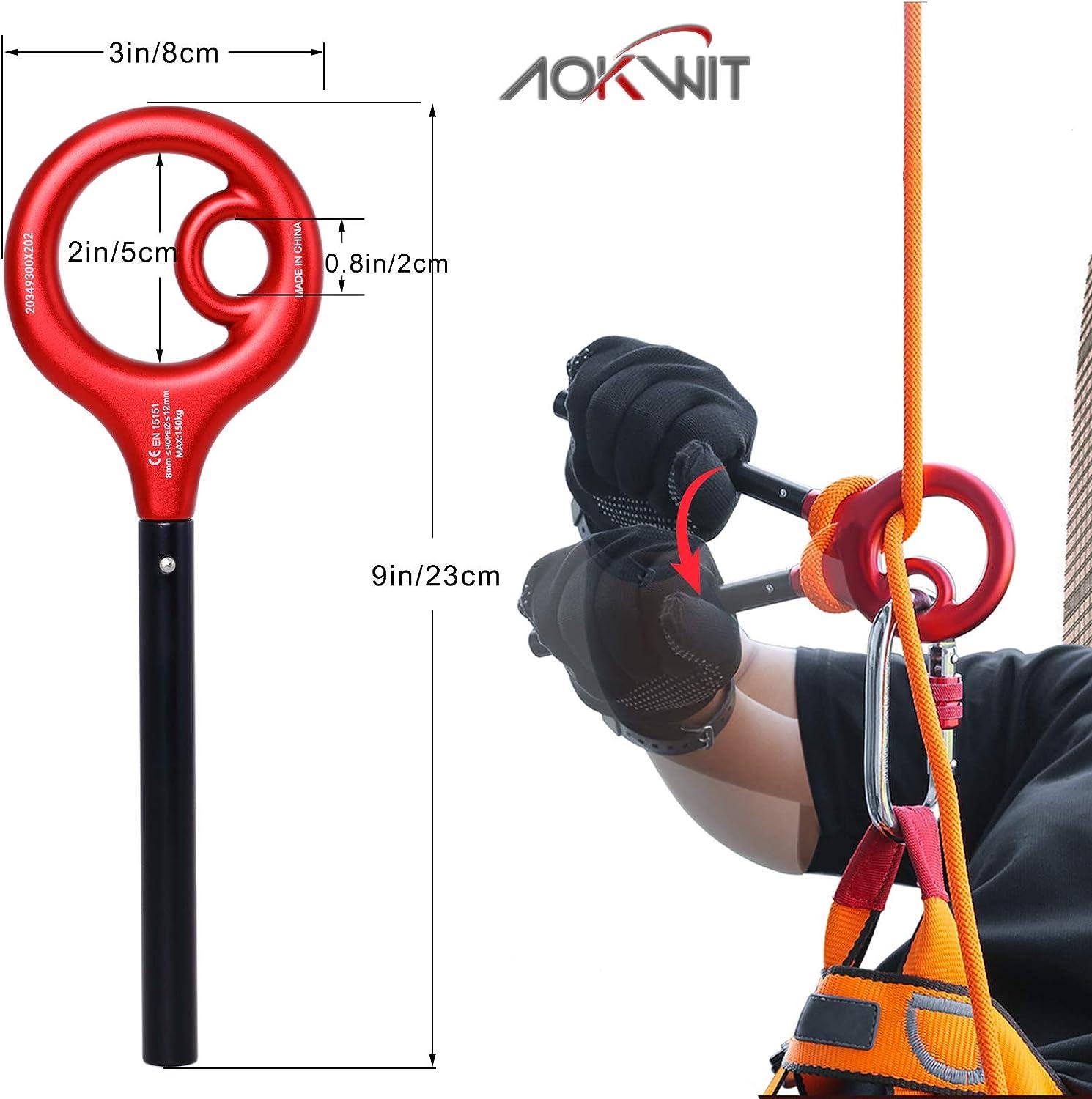GM CLIMBING 40kN Rescue Figure 8 Descender with India