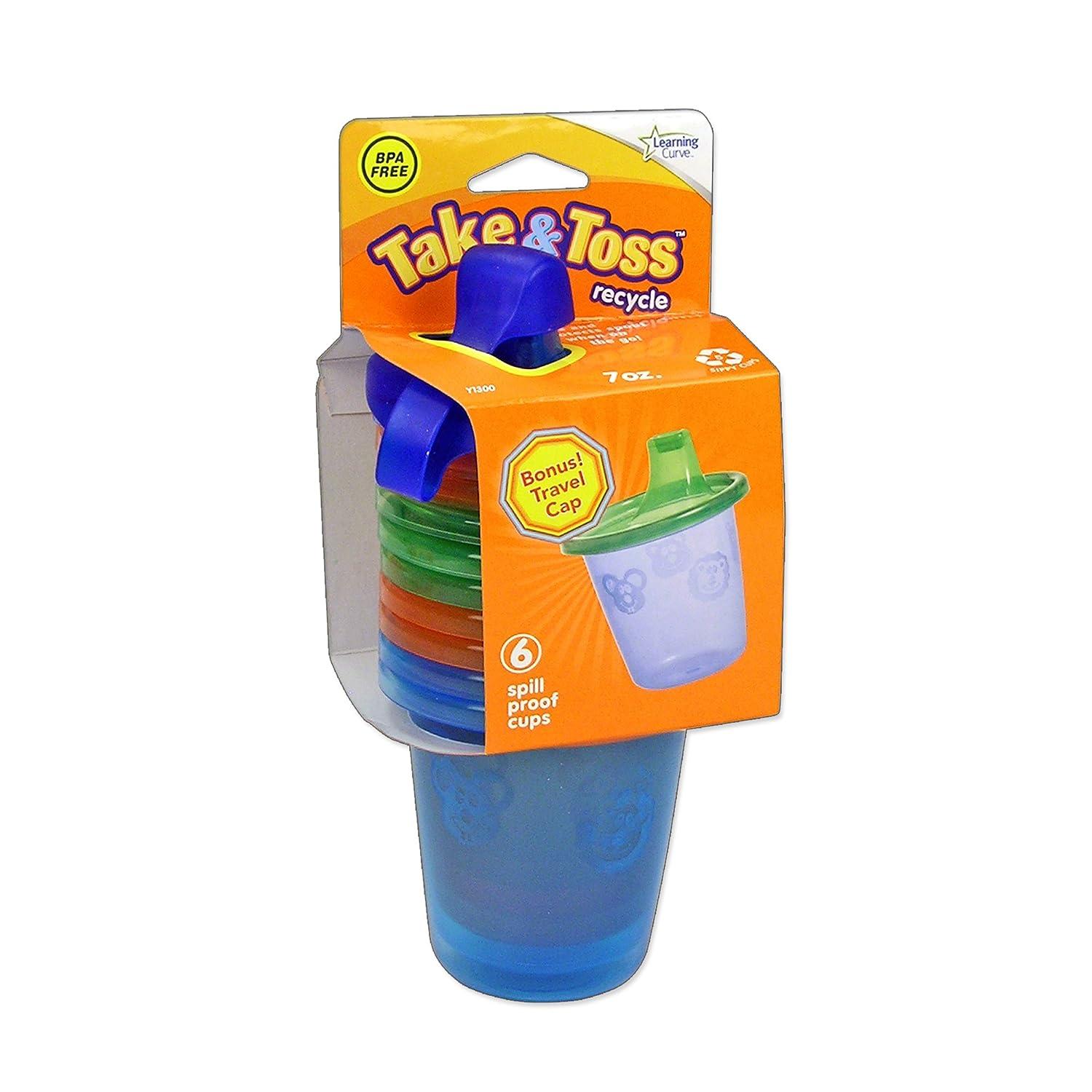 The First Years Take & Toss Spill-Proof 7 Ounce Cups