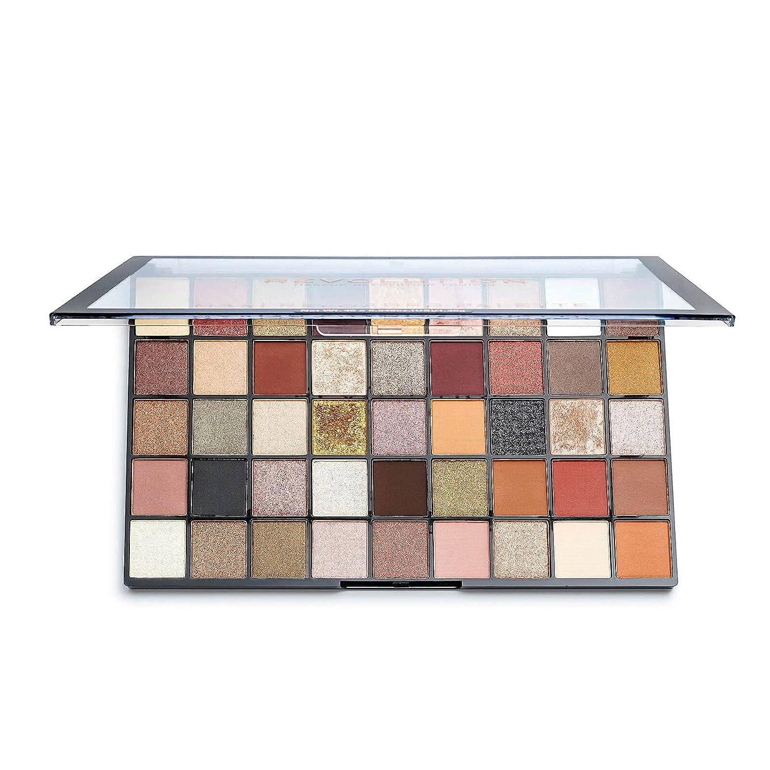 Makeup Revolution Maxi Reloaded Palette Eyeshadow Palette 45 Highly  Pigmented Neutral Shades Large It Up 1.35g