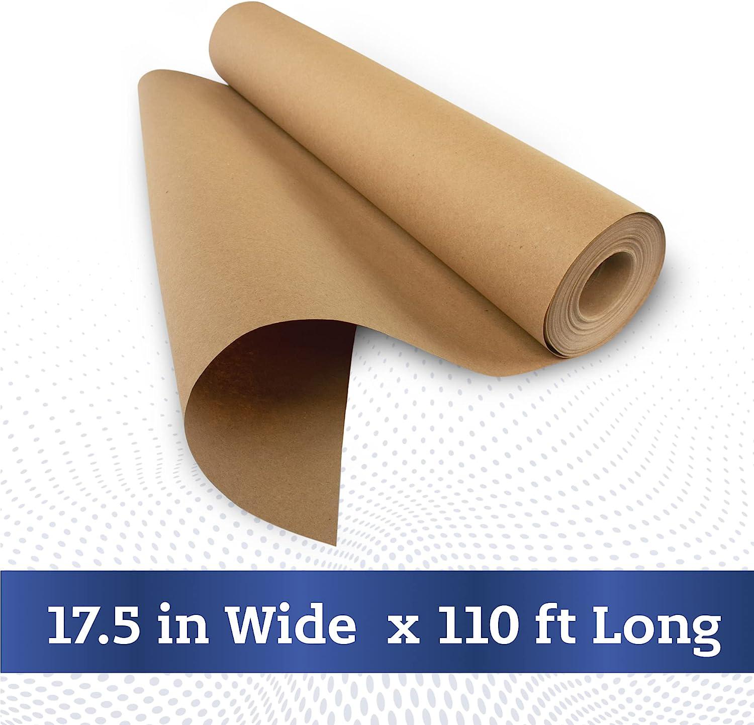 Eco Kraft Brown Packaging Paper Roll 22 Inch* 5 Mtr 100 gsm,  120 gsm Paper Roll - Paper Roll