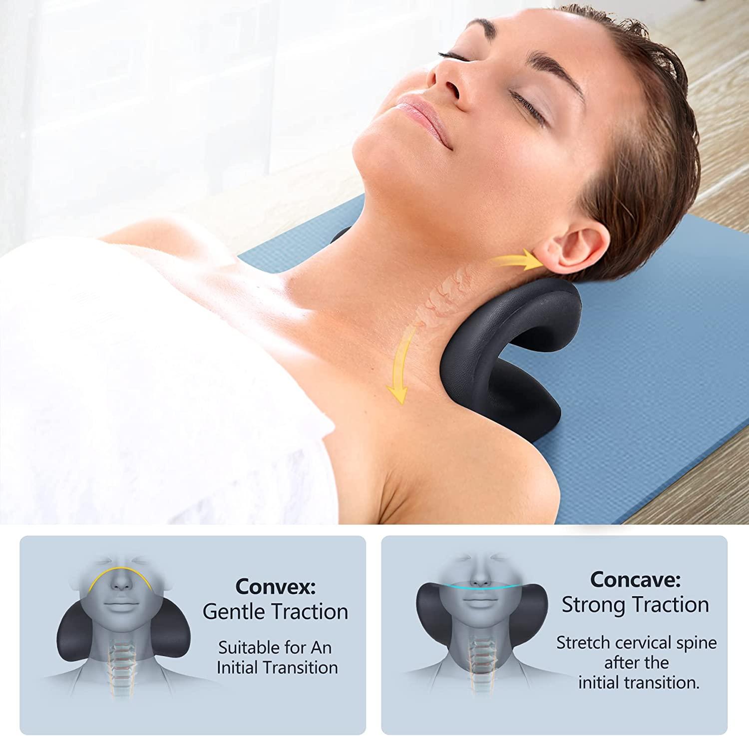 Neck Massager with Heat for Neck Pain Relief Portable for Yoga