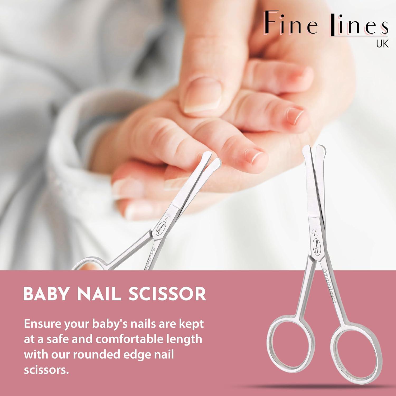 Amazon.com : Piyo Piyo Baby Nail Scissors : Baby Nail Clippers : Baby