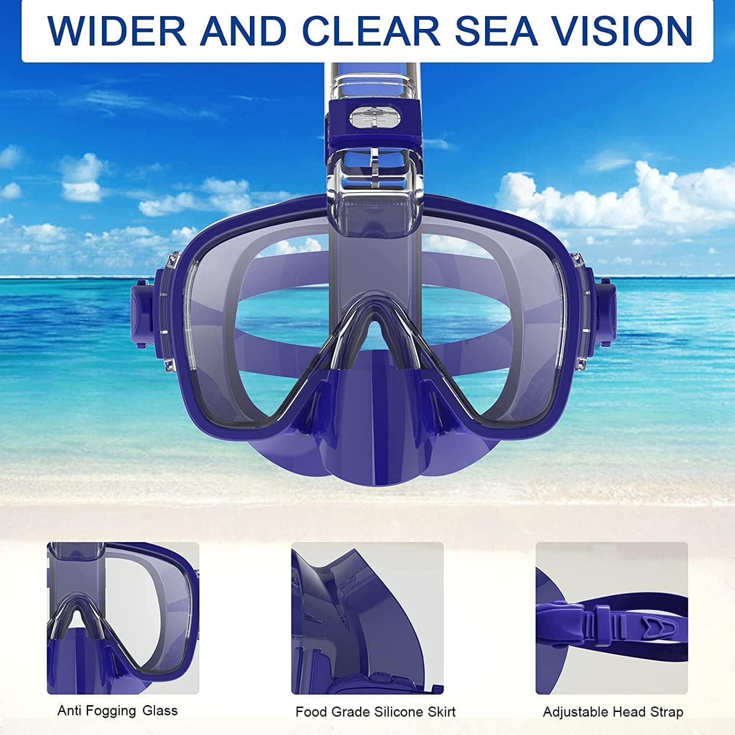 Full Face Snorkel Mask from Leader® Swim