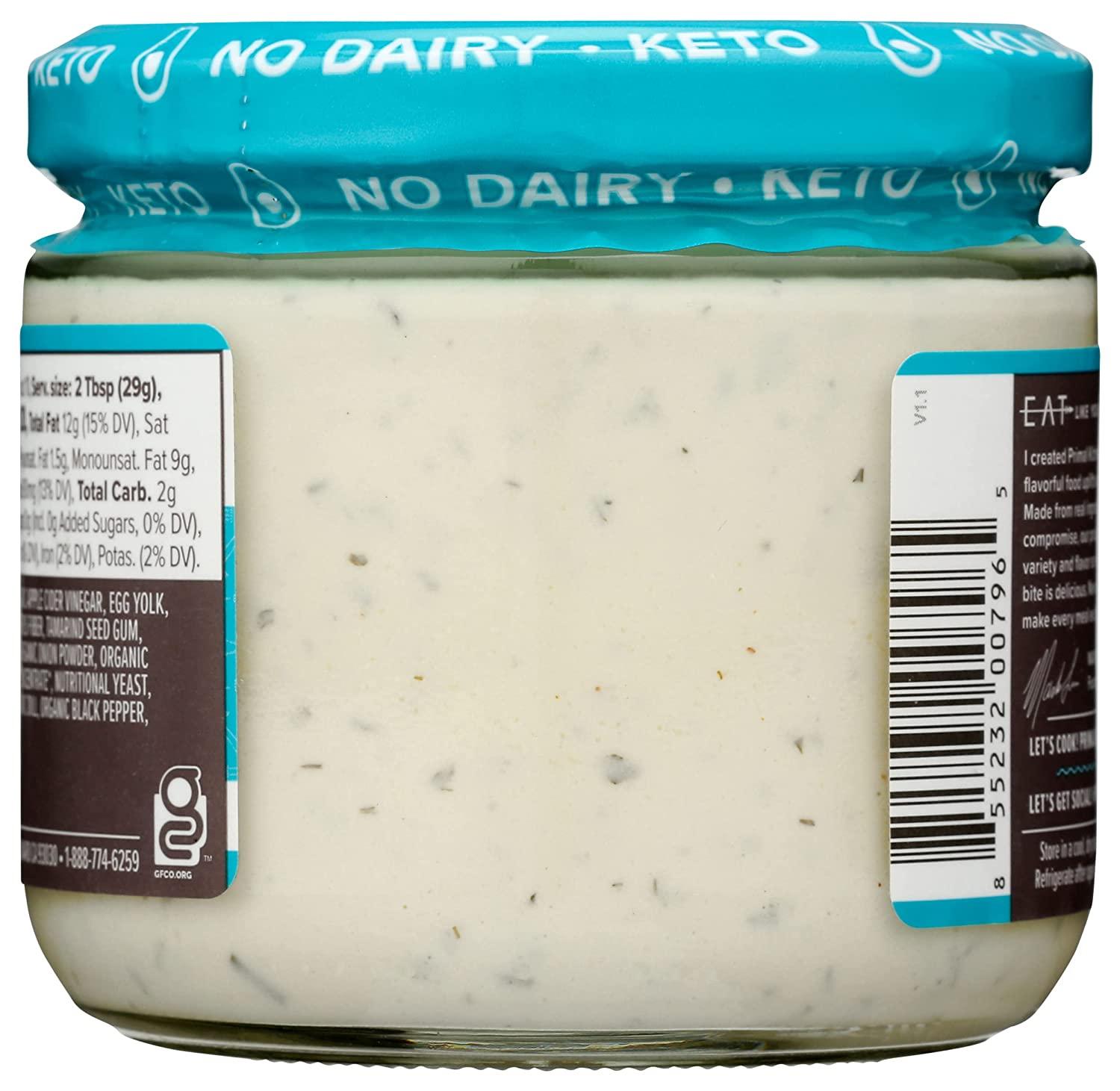  Primal Kitchen Ranch Dip, 10 OZ : Grocery & Gourmet Food