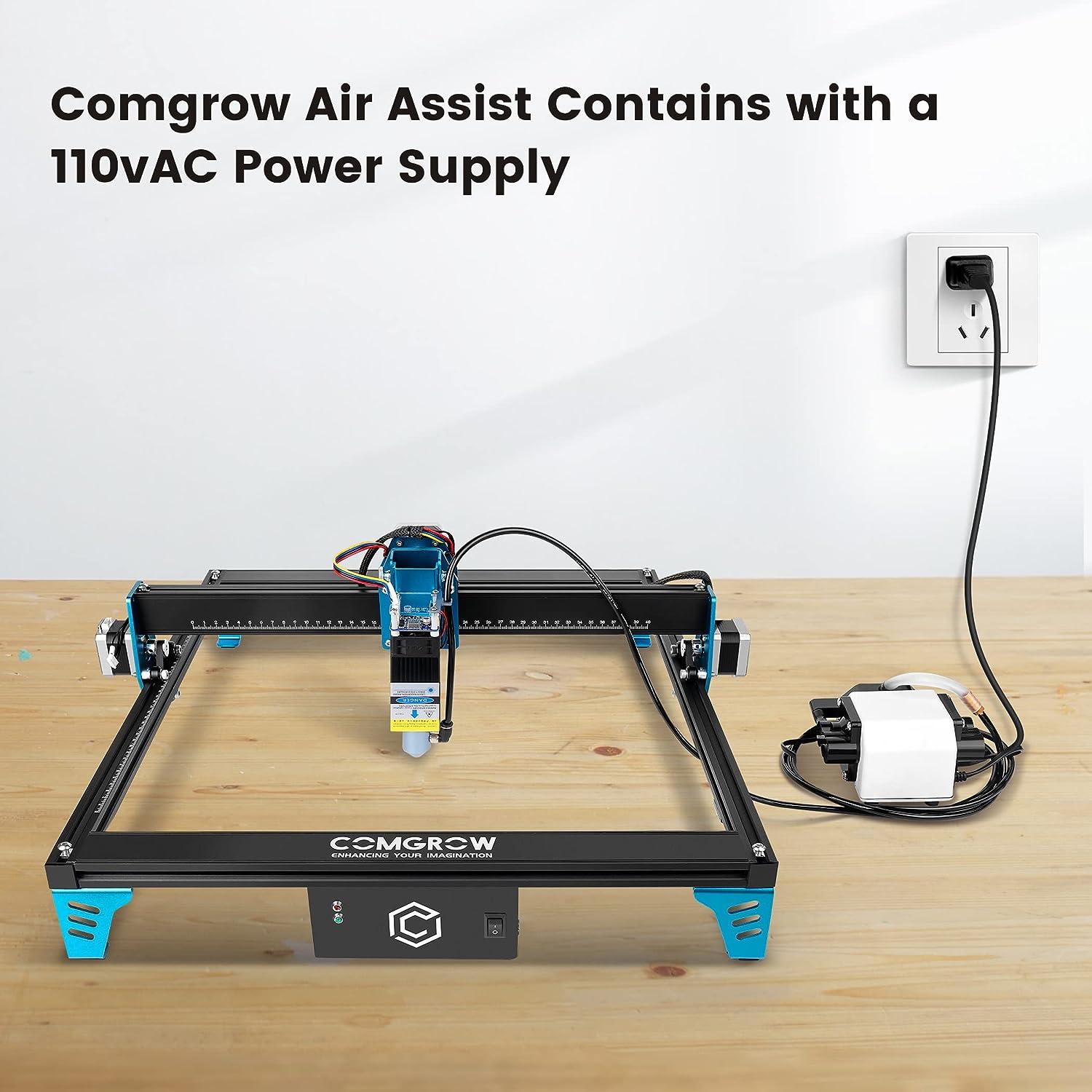Air Assist Pump for Laser Cutter, Air Assist Kit for Most Laser