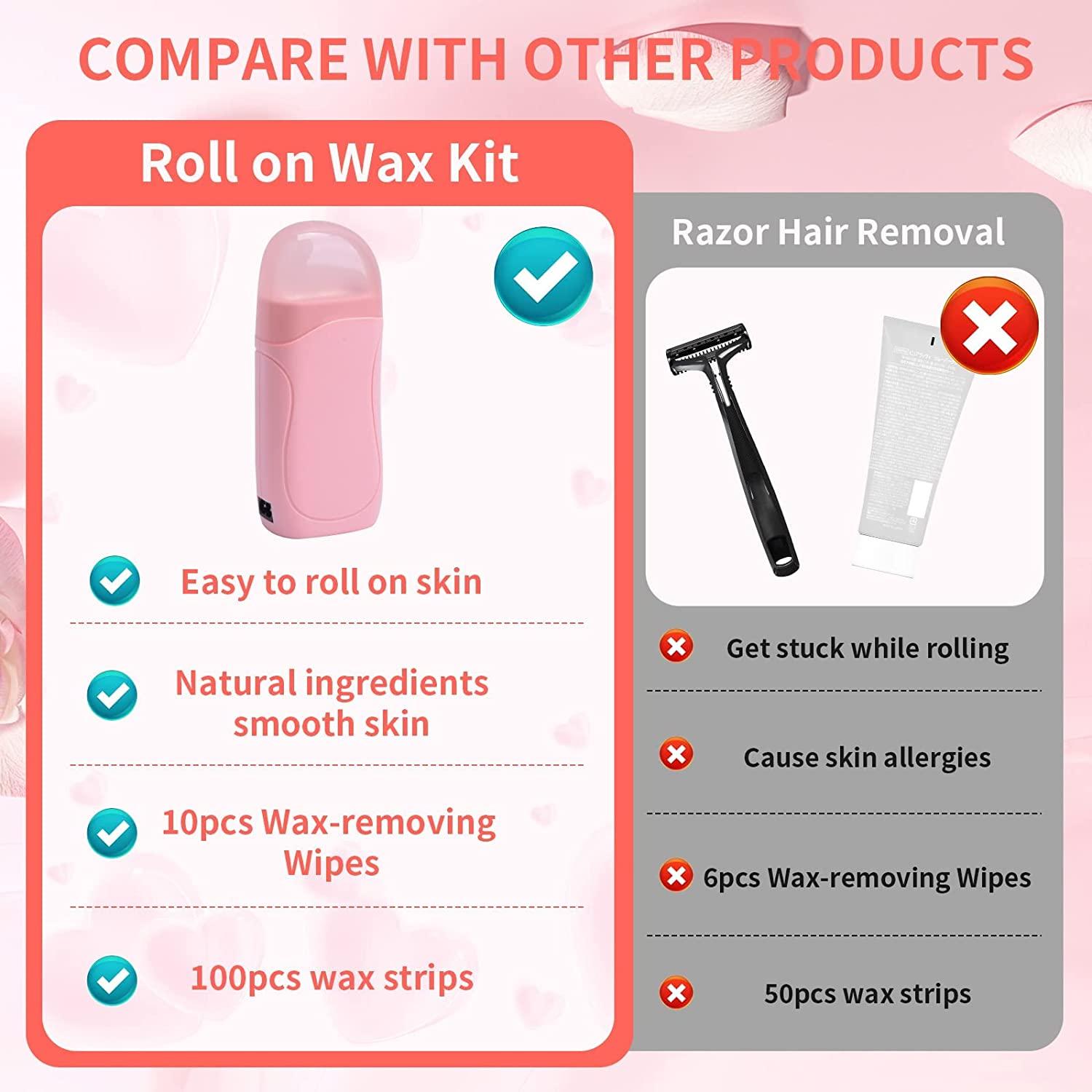 No Harm Hair Removal Wax Rolls Non Woven Body Facial Depilatory Wax Paper  Roll - China Wax Strip Roll and Waxing Strip/Roll price