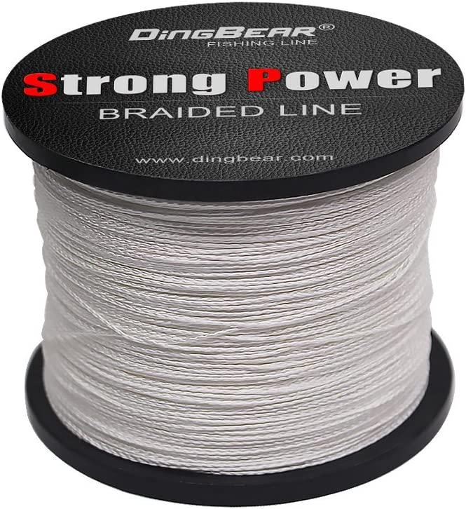 Dingbear 437Yd/400m 65LB/0.37mm Super Strong Pull Generic Braided Fishing  Line Fish ing Lines FishLines FishingLine : : Sports & Outdoors