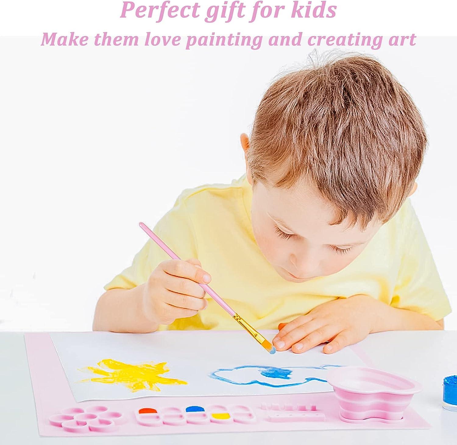Silicone Painting Mat With Cup And Color Palette - Brilliant Promos - Be  Brilliant!