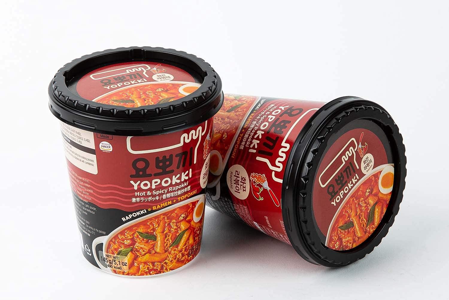 Buy YopokkiInstant Tteokbokki Cup (Sweet Mild Spicy, Cup of 2