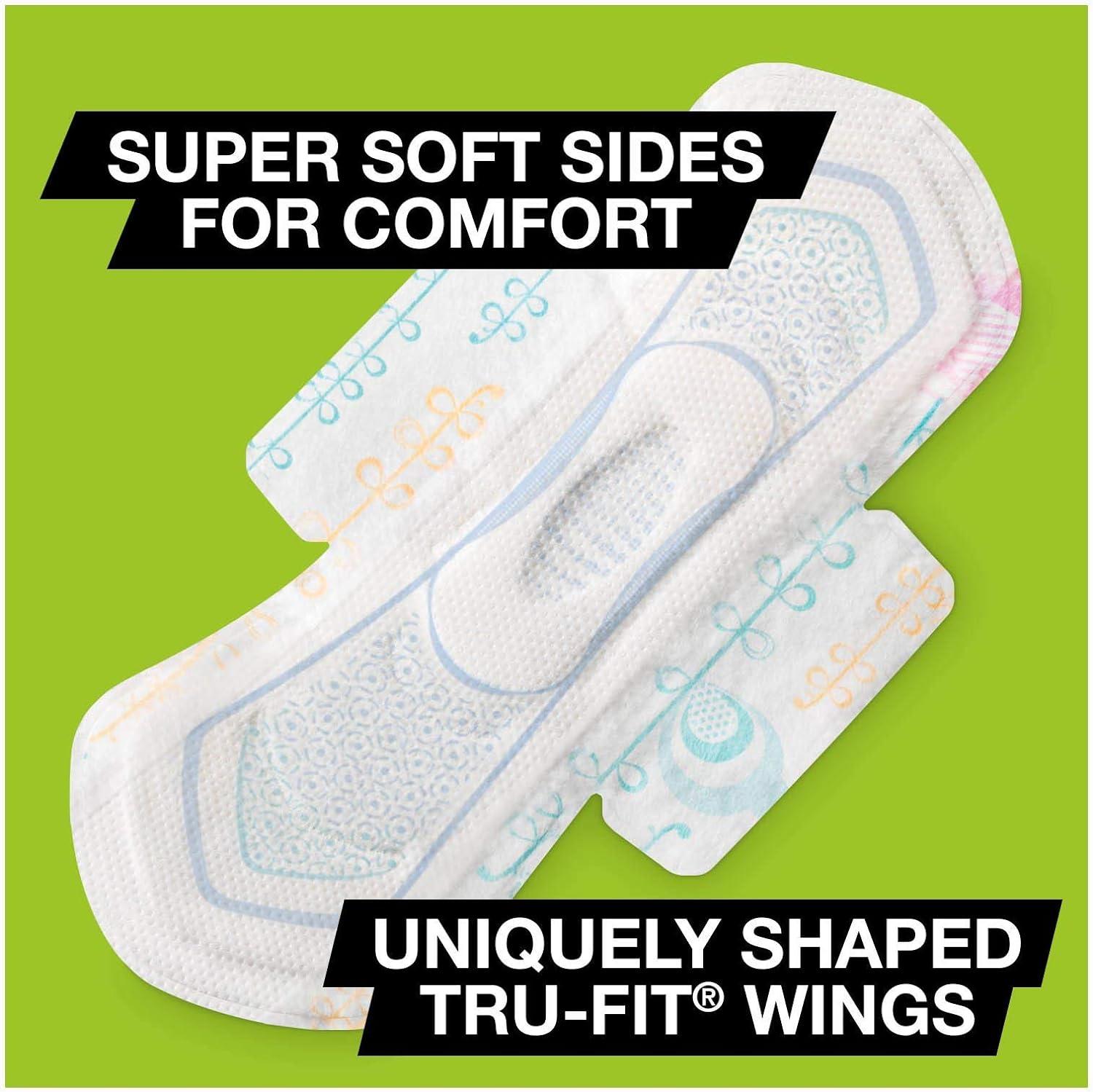 U by Kotex Clean Wear Ultra Thin Pads With Wings Regular