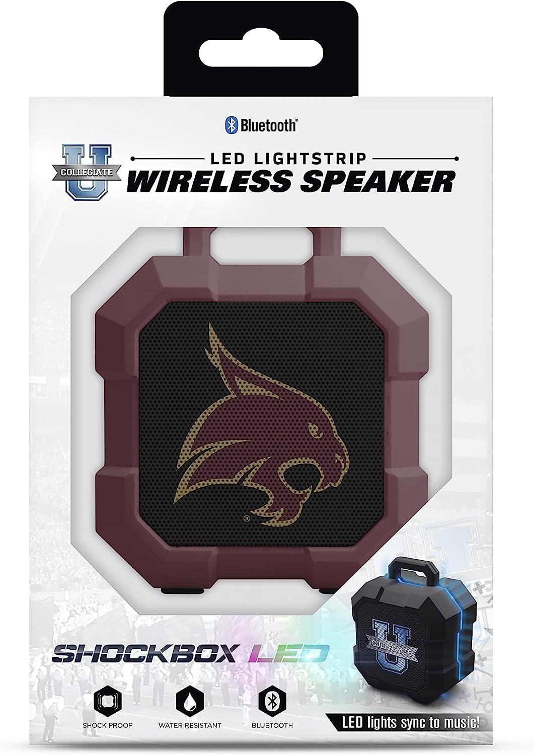  SOAR NCAA ShockBox XL LED Wireless Bluetooth Speaker