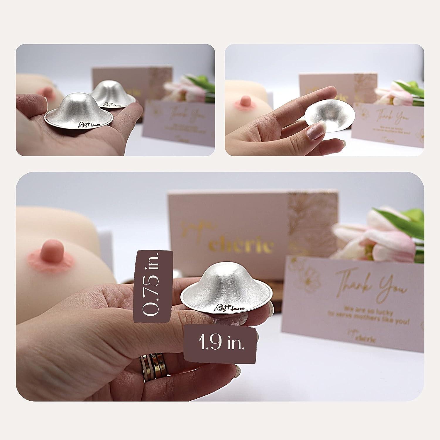 Silver Nursing Cups Nipple Cover Nipple Soother for Newborn Breastfeeding  Moms, The Original 925 Silver Nursing Cups