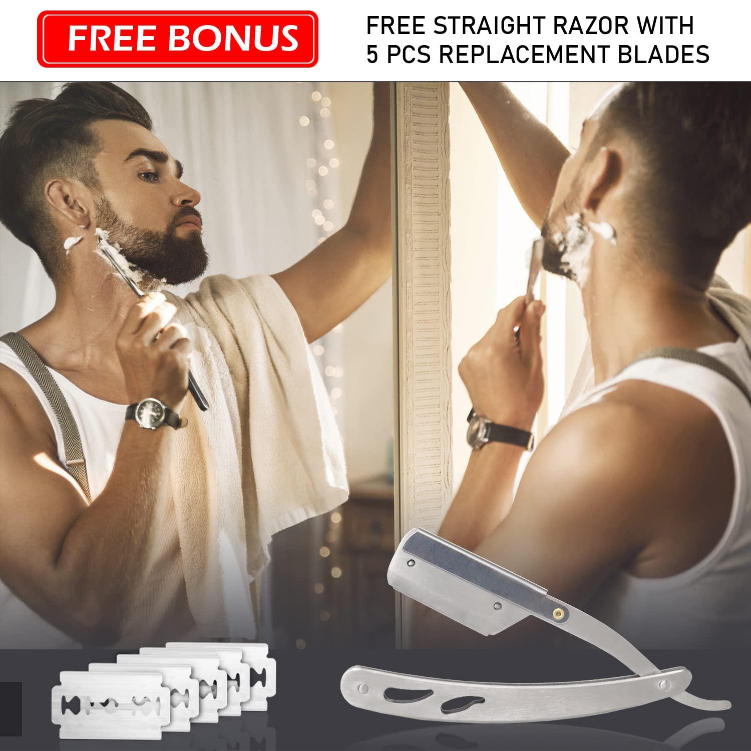 straight razor shaving kit
