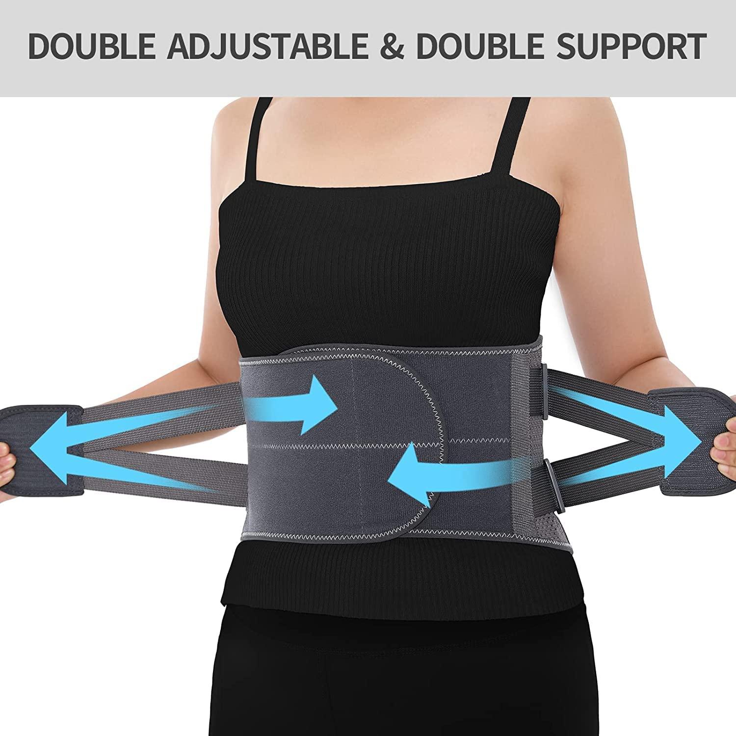 men and women adjustable waist support