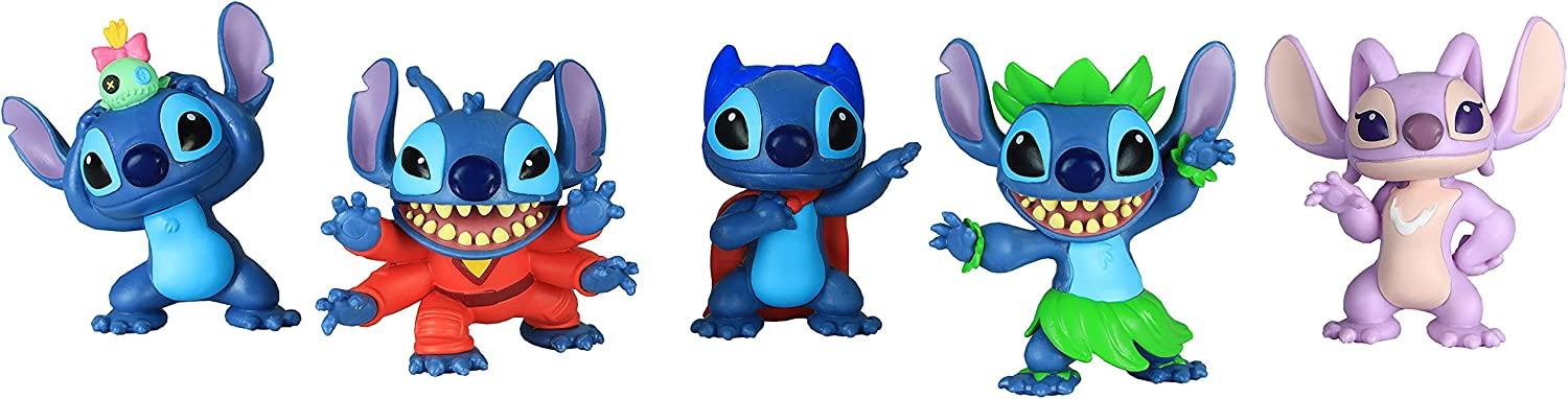 Disney's Lilo & Stitch Collectible Stitch Figure Set, 5-pieces - Just Play