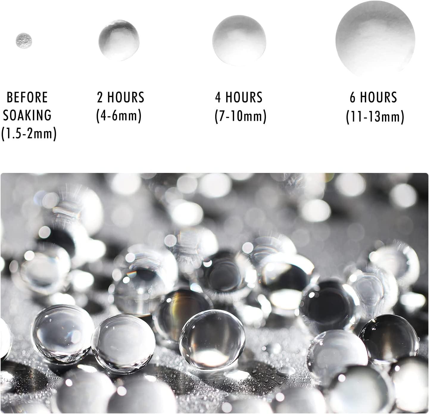 70000 Clear Water Beads for Vases, Vase Fillers Water Gel Jelly