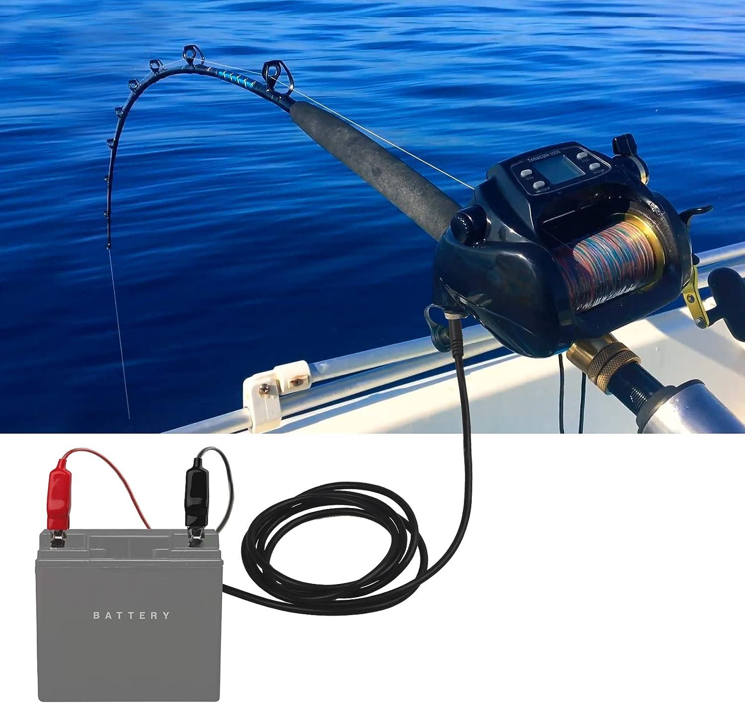 Electric Fishing Reel 5AH Battery Daiwa1000 Tanacom750 BM2900/5000  Charger/Cable