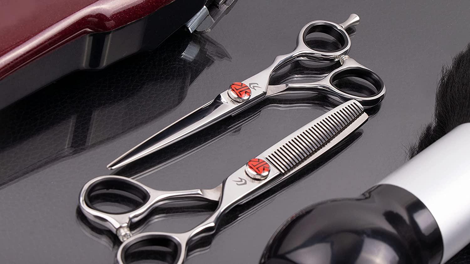 6 BET501 Fish Bone Blade Hair Cutting Shears