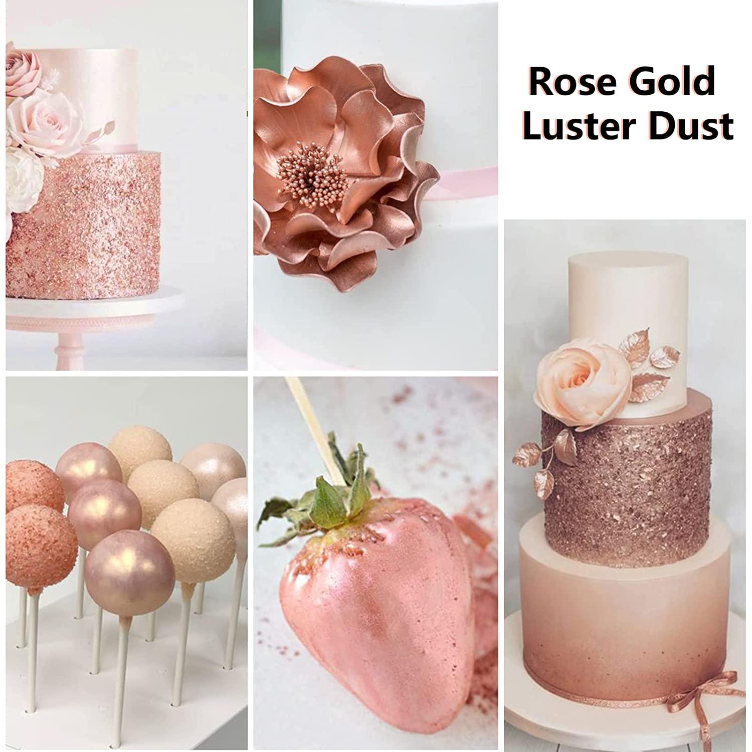 Food Grade Metallic Gold Luster Dust Cake Tools Edible Food Coloring Powder  - China Edible Luster Dust, Food Grade Metallic Gold Luster