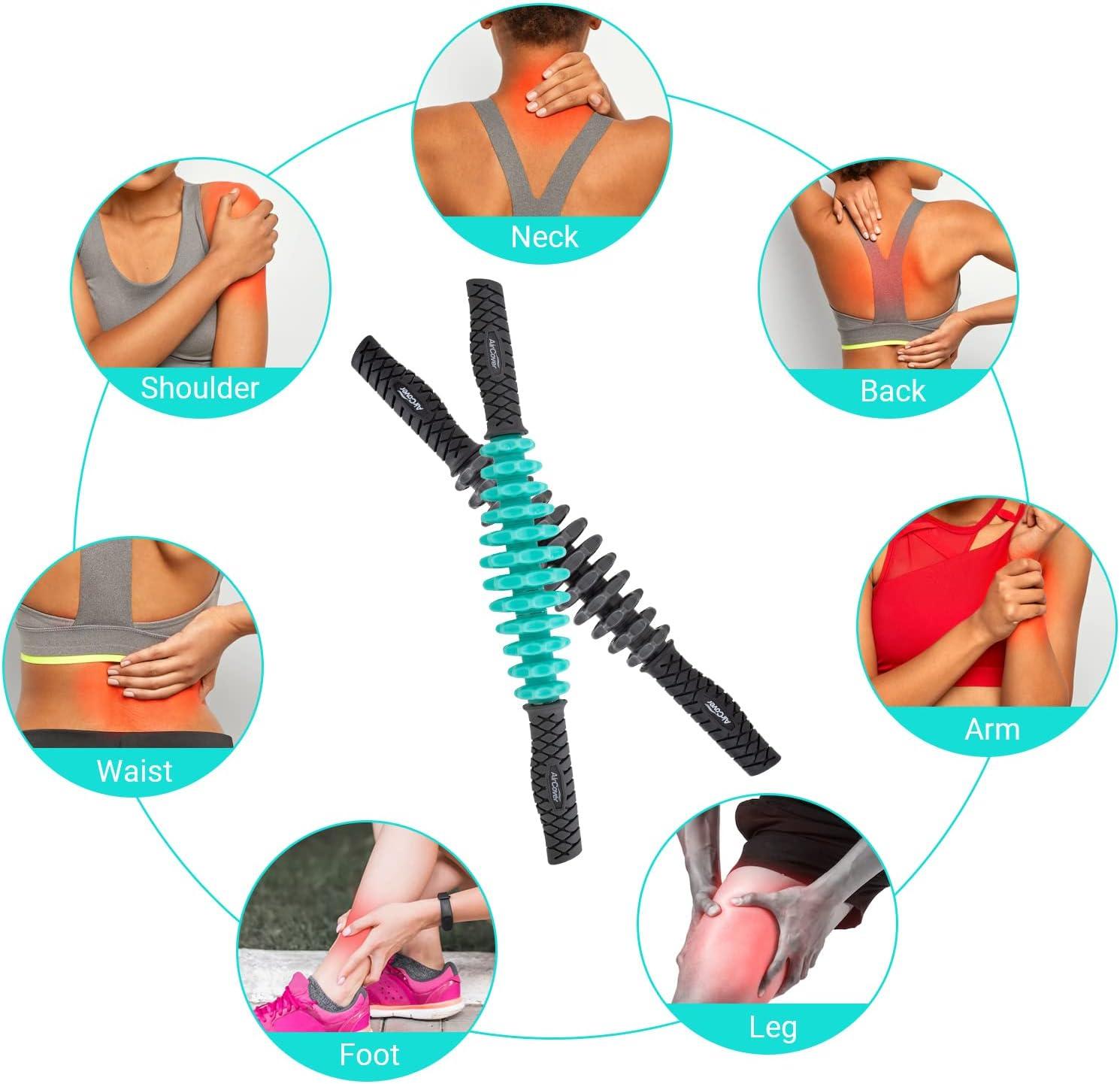 1PC Back Massage Stick Trigger Point Therapy Massager Release Tool Body  Muscle