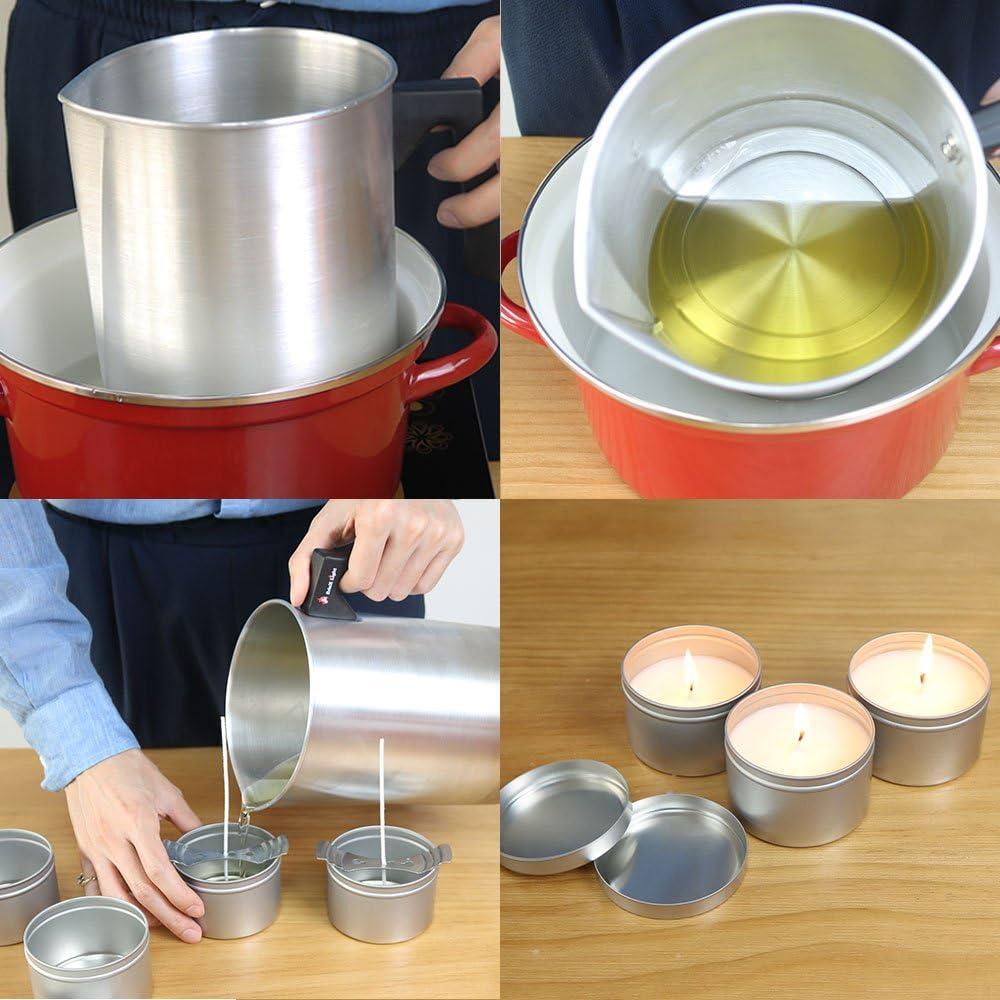 Wax Melting Pot Candle Making  Aluminum Candle Melting Pot