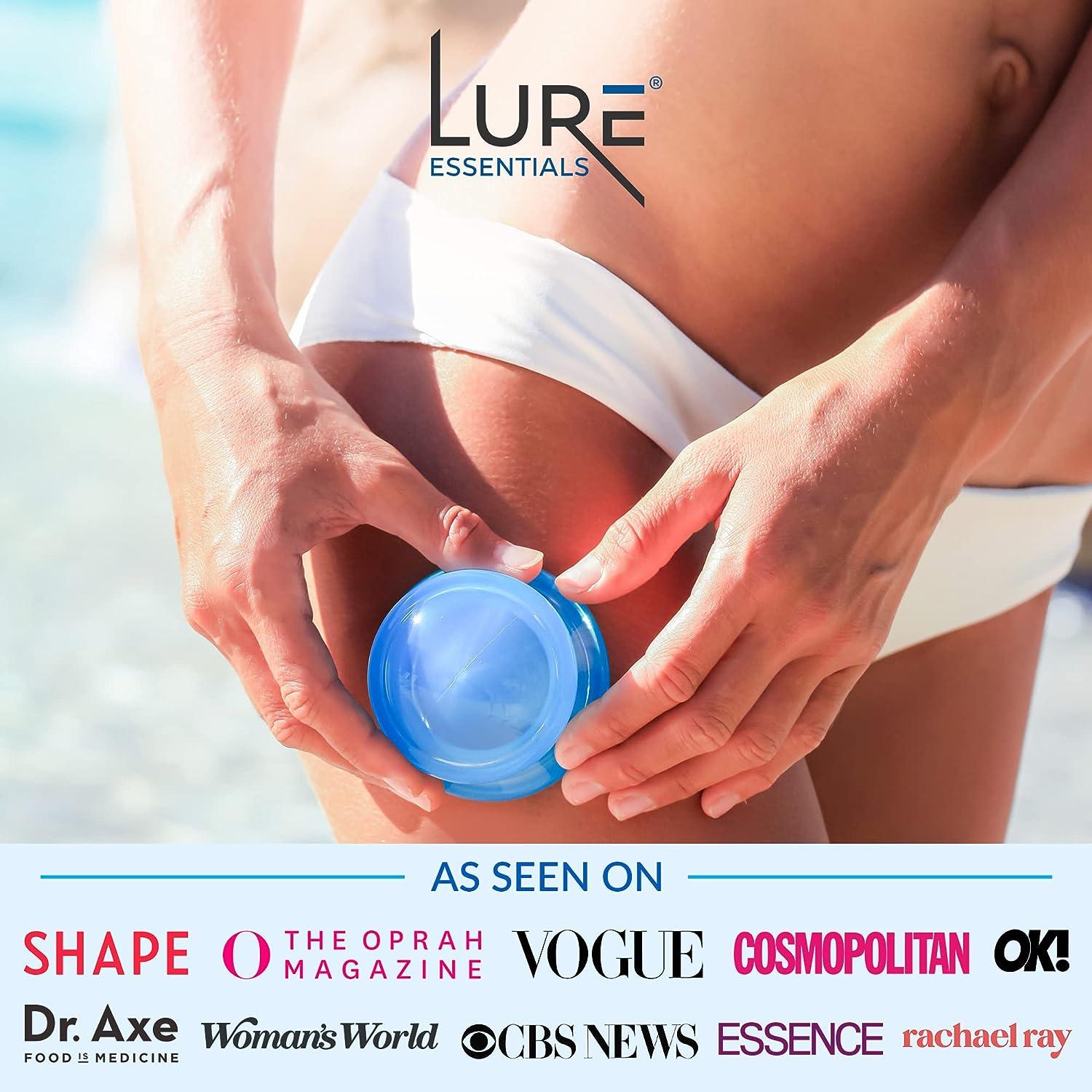 LURE Essentials Sculpt Cupping Set for Cellulite Lymphatic Drainage Anti  Cellulite Cup and Cellulite Massager 3 Count (Pack of 1)