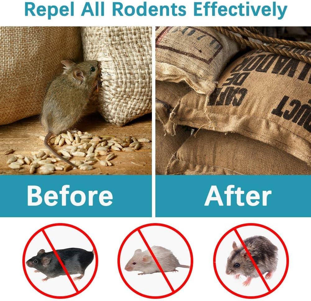 SUAVEC Rodent Repellent Mouse Repellent Peppermint Outdoor Mint